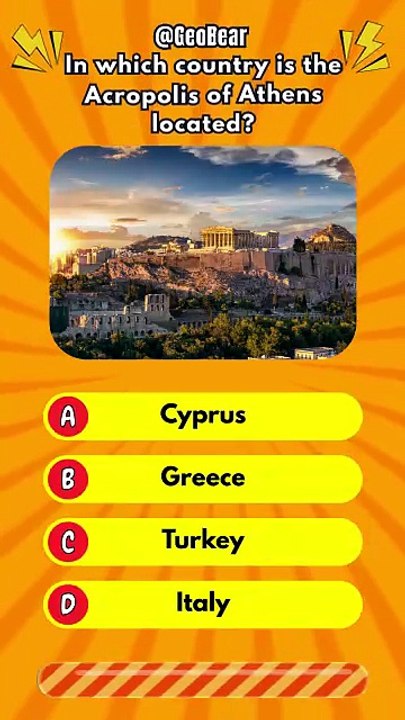 Where Is The Acropolis Located? 🌍 (Only Geography Experts Get It Right)