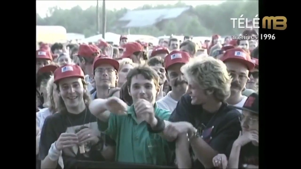 2017 - Johnny Hallyday : hommage et retour sur son concert du 14 juillet 1996 à Dour – Télé MB (6 Décembre)