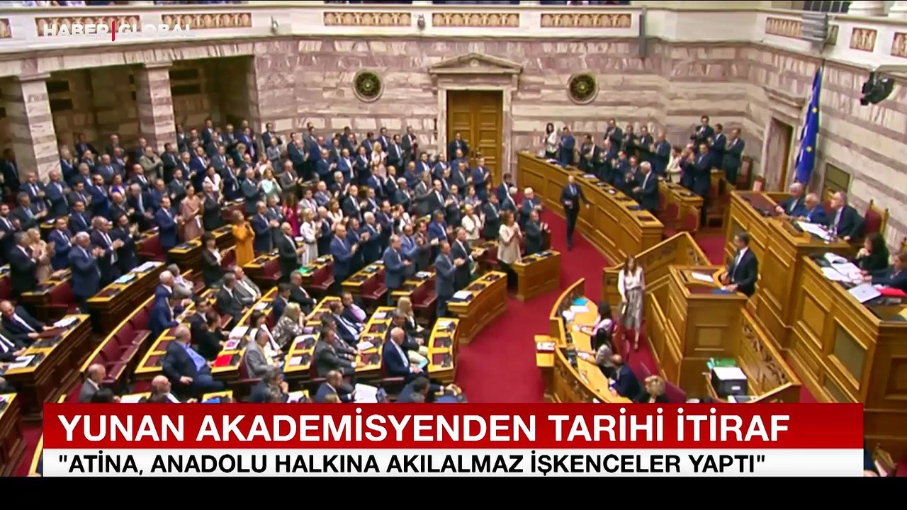 Yunan akademisyenden tarihi itiraf