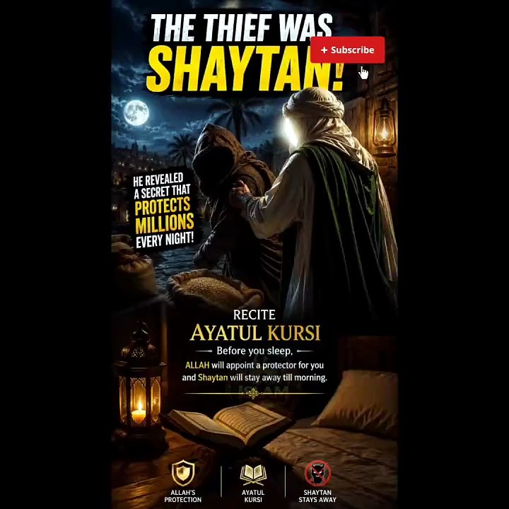 The Secret of Ayatul Kursi Before Sleep!