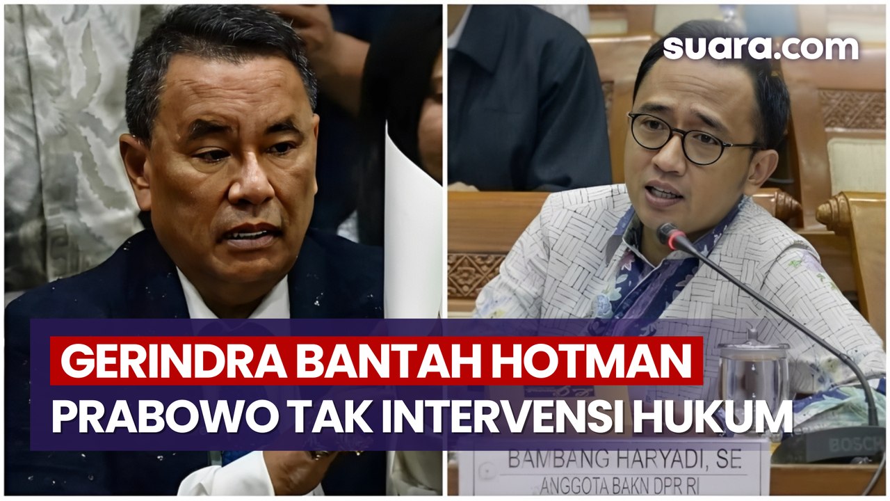 Bantah Tuduhan Hotman Paris, Gerindra Tegaskan Presiden Prabowo Tak Pernah Intervensi Hukum