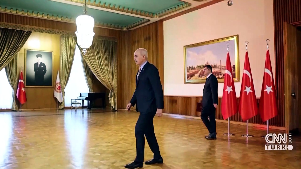 TBMM Başkanı Kurtulmuş'tan "çerçeve yasa" turu