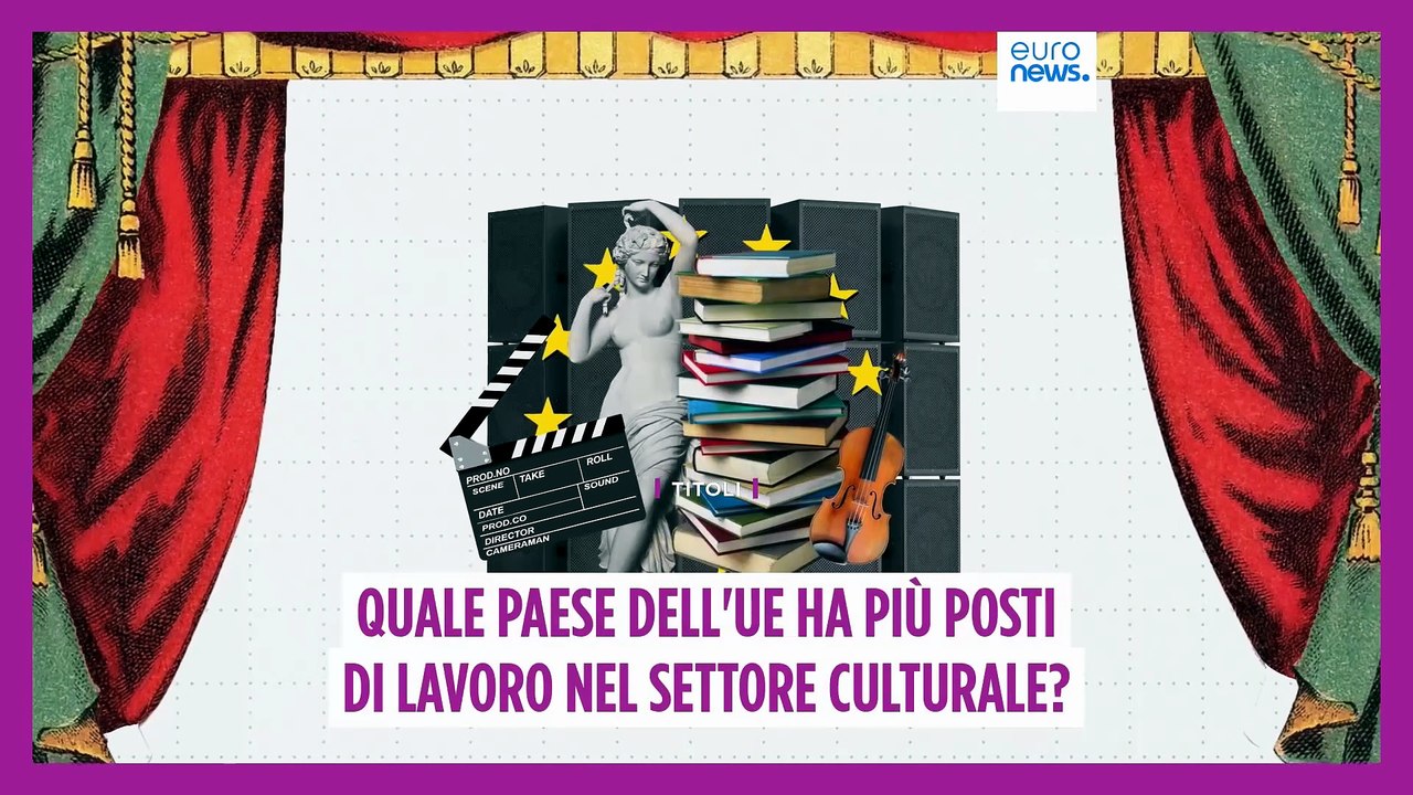 Aumentano i lavori nel settore culturale: l'UE firma la sua prima dichiarazione sulla cultura