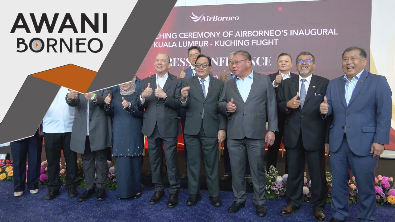 Penerbangan sulung AirBorneo buka lembaran baharu