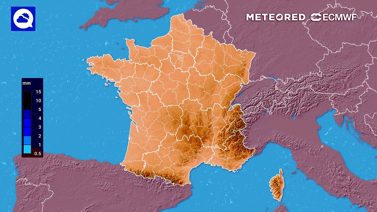 Absence de pluie et sécheresse en France