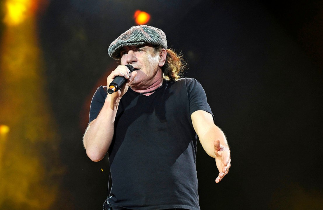 AC/DC stars Brian Johnson and Angus Young are both terrified of falling over onstage