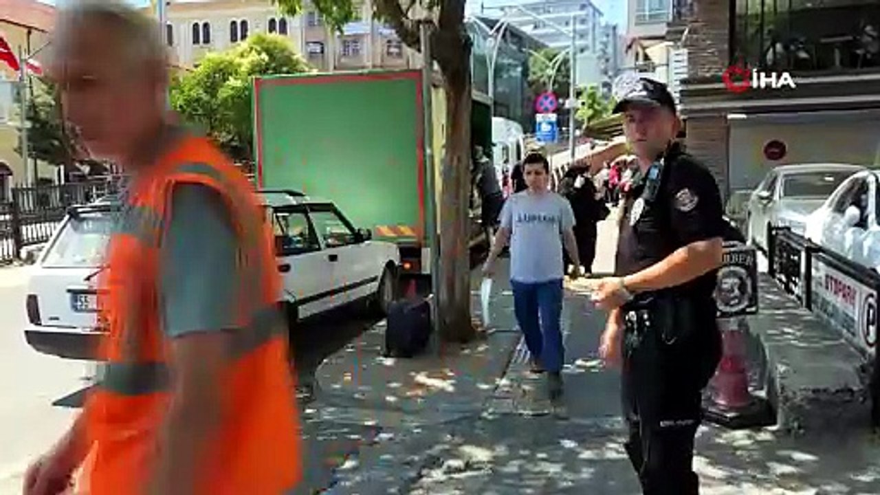 Samsun’da şüpheli valiz paniği