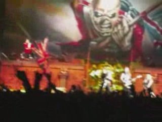 les chouvignakeurs au concert d' Iron Maiden le 02/07/08