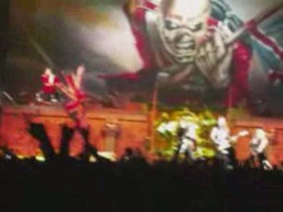 les chouvignakeurs au concert d' Iron Maiden le 02/07/08