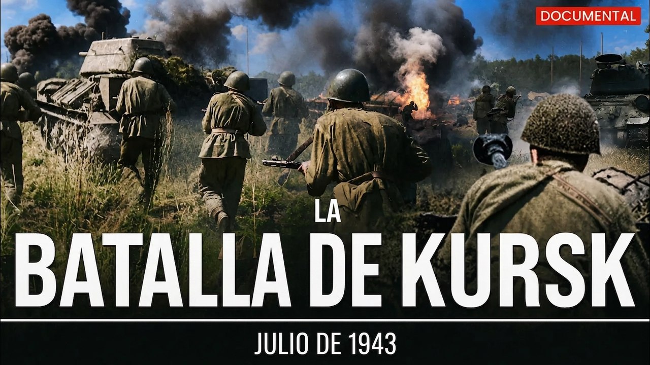 Kursk: La batalla que destrozó al ejército de Hitler | Documental de la Segunda Guerra Mundial