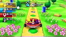 Gameplay Mario Party 9 Wii - 4 Players Mode VHS Damaged Tape 10/10/20 (Old Video)