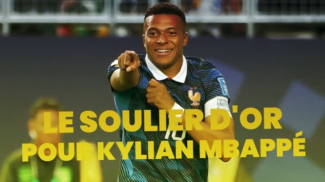 CdM 2026 - Le Soulier d'Or pour Kylian Mbappé