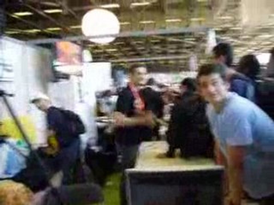 Marcus sur le stand NoLife à Japan Expo 2008