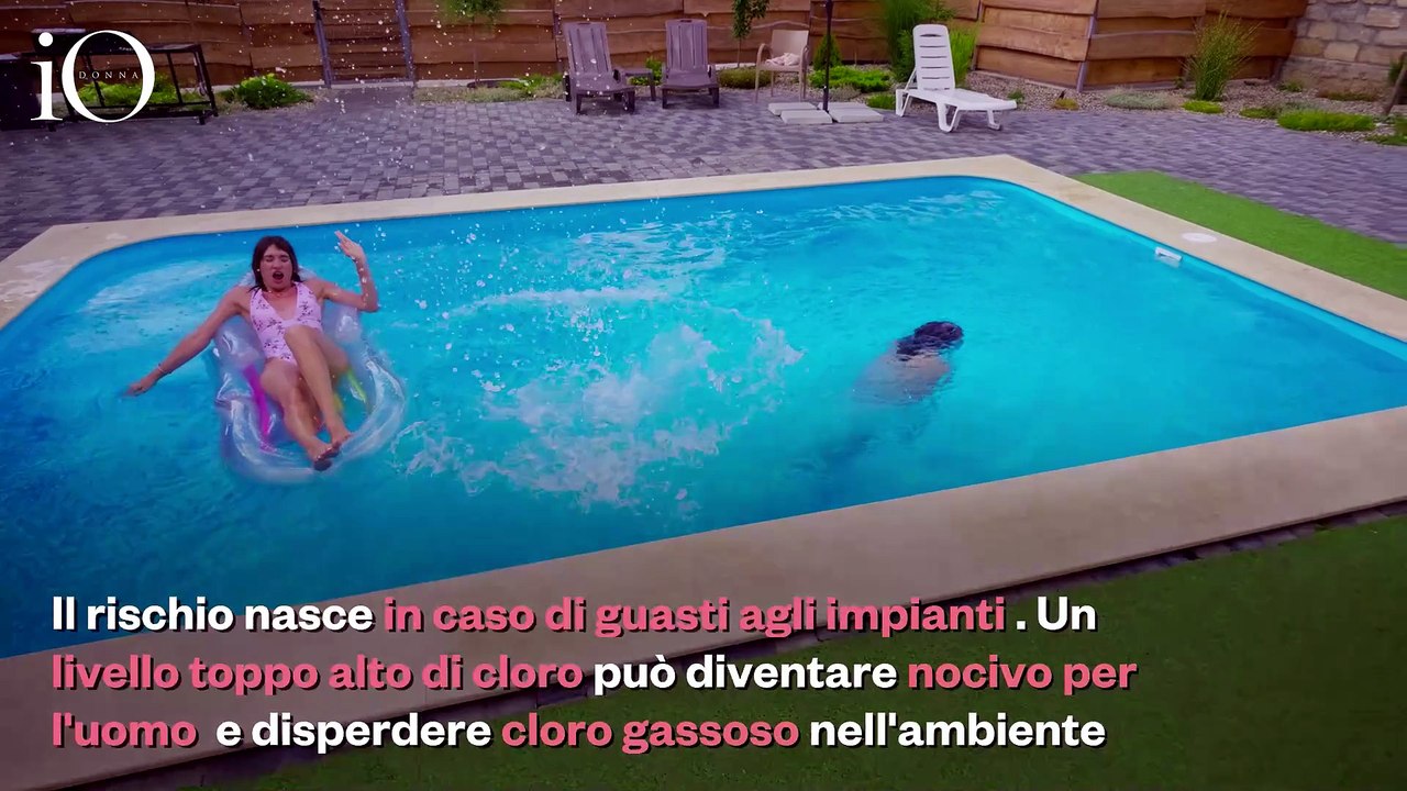 Intossicazione da cloro in piscina: perché i bambini sono più a rischio degli adulti
