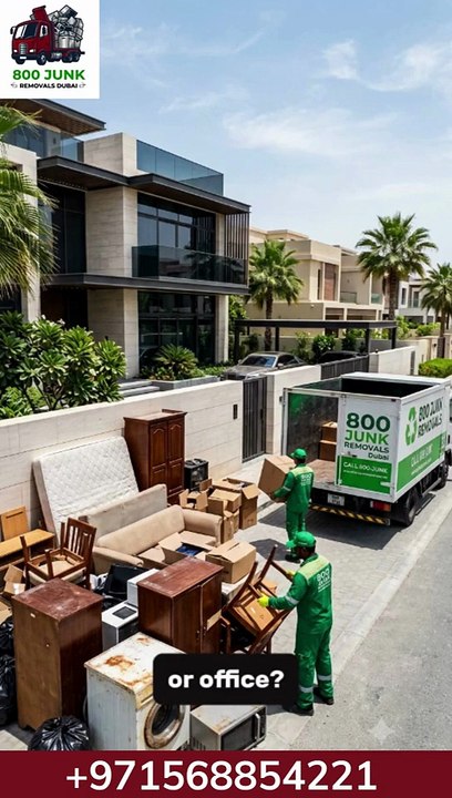 Junk And Trash Removal | +971568854221