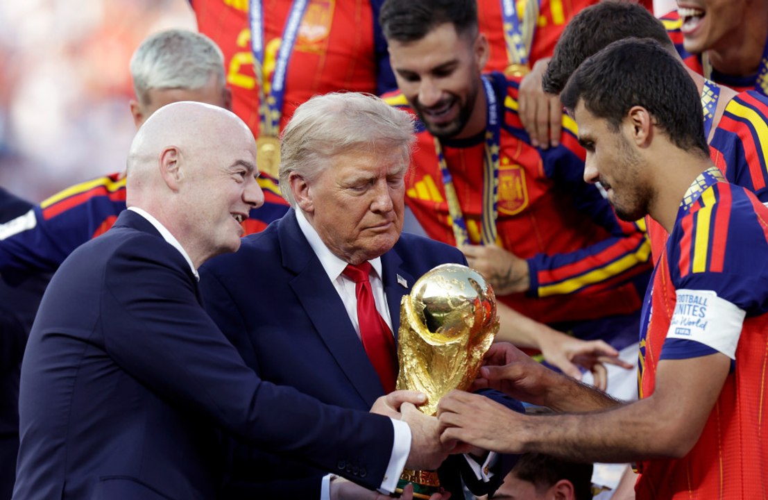 ドナルド・トランプ米大統領、W杯決勝でブーイングを浴びる
