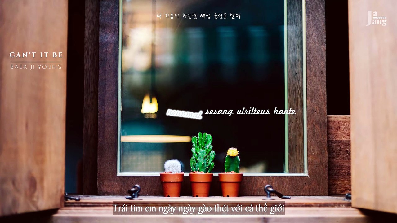 [Vietsub] Can't It Be 안되겠니 - Baek Ji Young 백지영