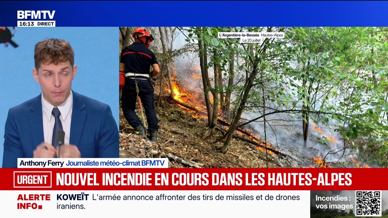 Un nouveau départ de feu dans les Hautes-Alpes, 30 hectares brûlés
