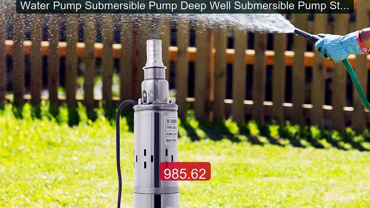 Water Pump Submersible Pump Deep Well Submersible Pump Stainle... -- Hot Deal 2026 | Limited Offer!