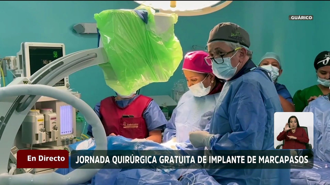 Guarico | Personas de la tercera edad son beneficiadas con la colocación gratuita de marcapasos