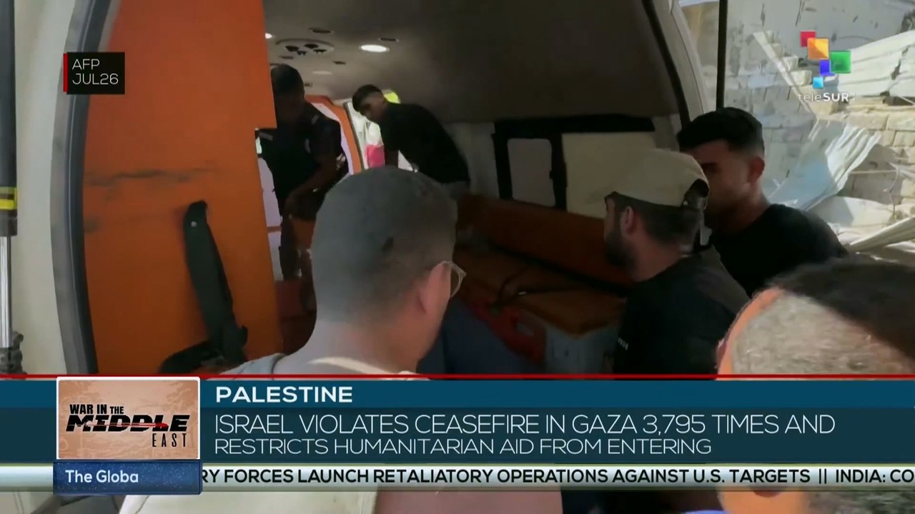 Israel violated ceasefire in Gaza 3,795 times, continues to restrict humanitarian aid