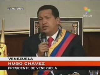 Presidente Chavez condena a ley europea directiva de retorno