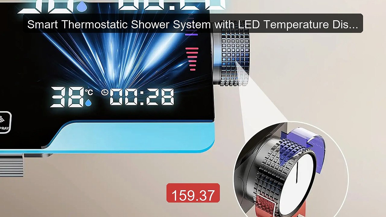 Smart Thermostatic Shower System with LED Temperature Display & Ra... -- Best Deal 2026 | Shop Now!