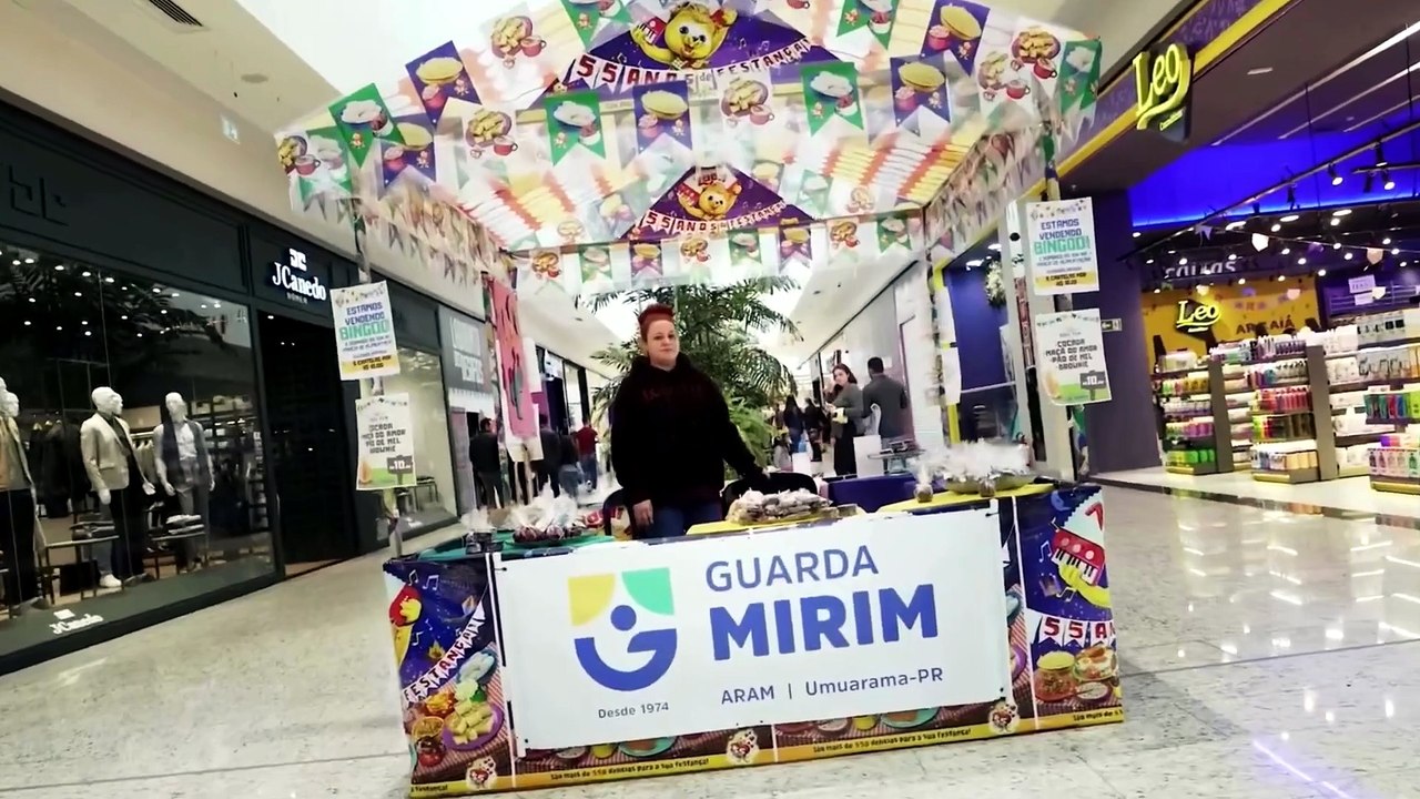Shopping Palladium e Guarda Mirim realizam festa julina com atrações para toda família