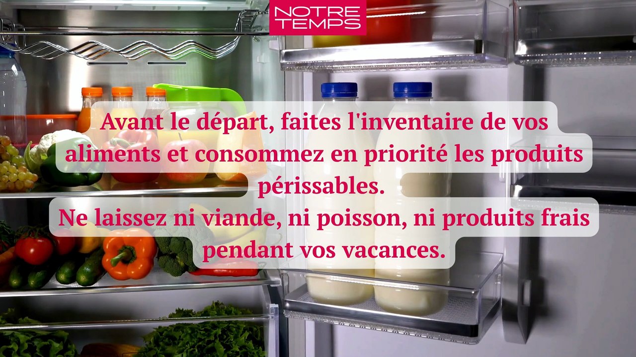 Faut-il débrancher son frigo avant les vacances