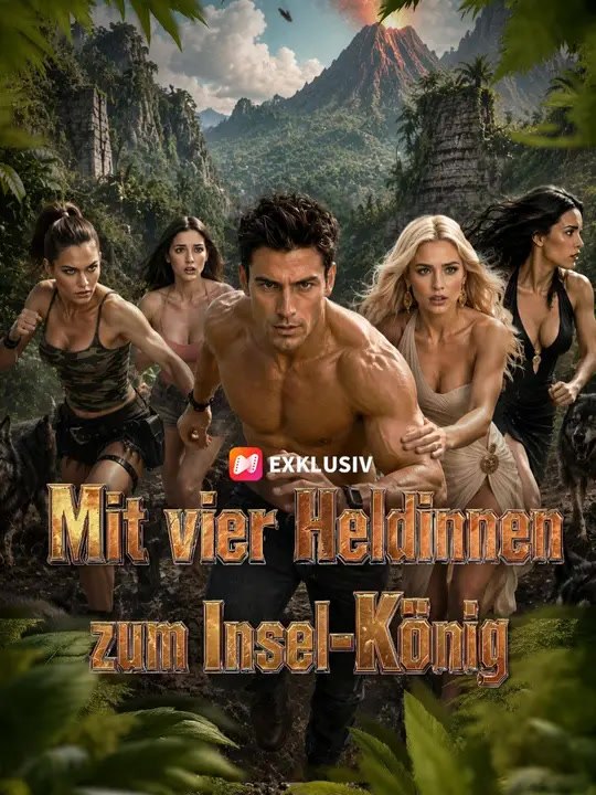 (synchro​) mit vier heldinnen zum insel-könig | komplette serie | short drama deutsch