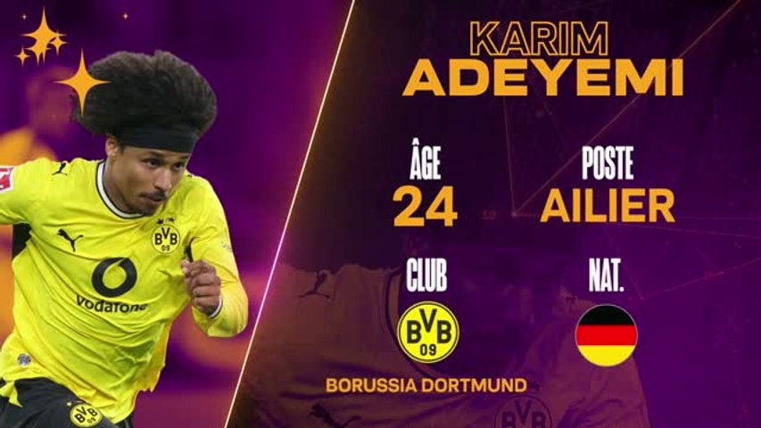 Karim Adeyemi : le profil d'Opta