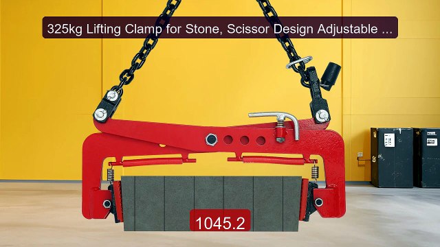 325kg Lifting Clamp for Stone, Scissor Design Adjustable 12-36cm R... Best Deal 2026 | Shop Now!