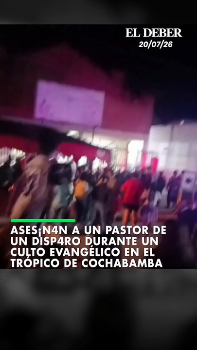 Shinahota: asesinan a un pastor de un disparo durante un culto evangélico