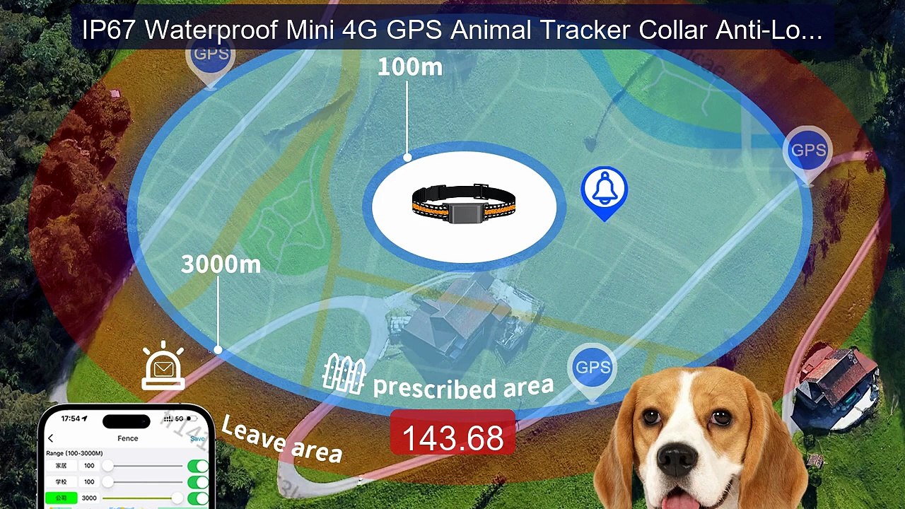 IP67 Waterproof Mini 4G GPS Animal Tracker Collar Anti-Lost Real T... -- Best Deal 2026 | Shop Now!
