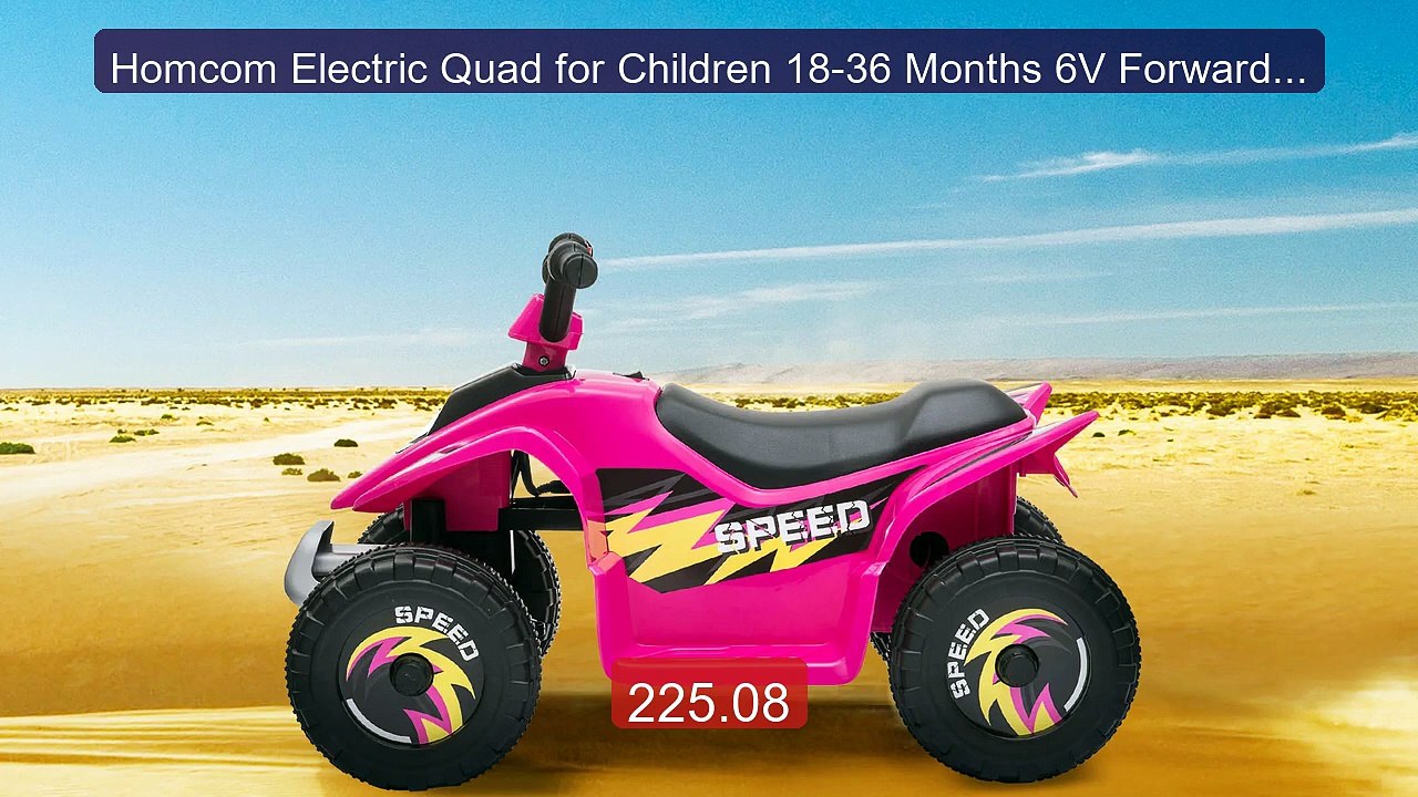 Homcom Electric Quad for Children 18-36 Months 6V Forward Reverse 7... -- Top Rated 2026 | Buy Now!