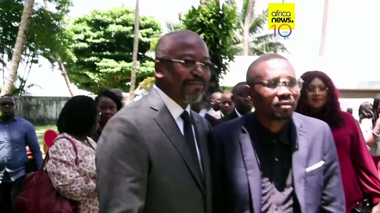 France faces calls to raise detention of Gabon opposition figure during Nguema visit
