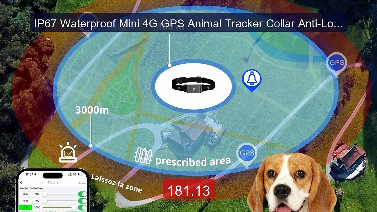 IP67 Waterproof Mini 4G GPS Animal Tracker Collar Anti-Lost Real T... -- Best Deal 2026 | Shop Now!