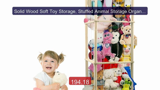 Solid Wood Soft Toy Storage, Stuffed Animal Storage Organiz... Top Pick 2026 | Unbeatable Price!