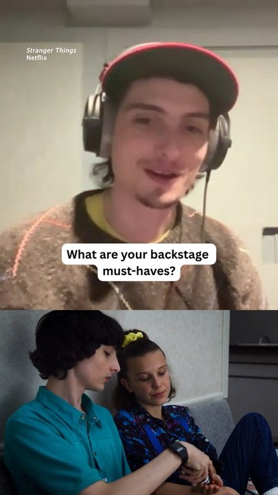 Finn Wolfhard Shares His Backstage Must-Haves