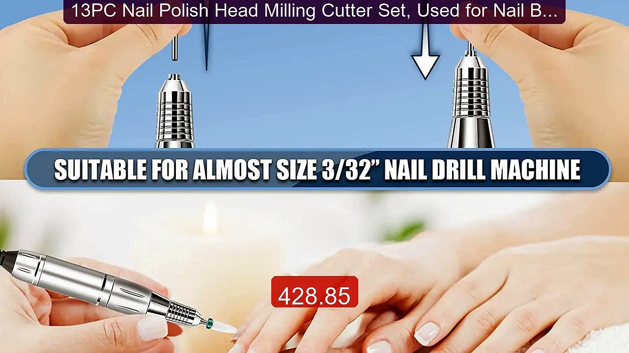 13PC Nail Polish Head Milling Cutter Set, Used for Nail Beauty Deb... -- Best Deal 2026 | Shop Now!