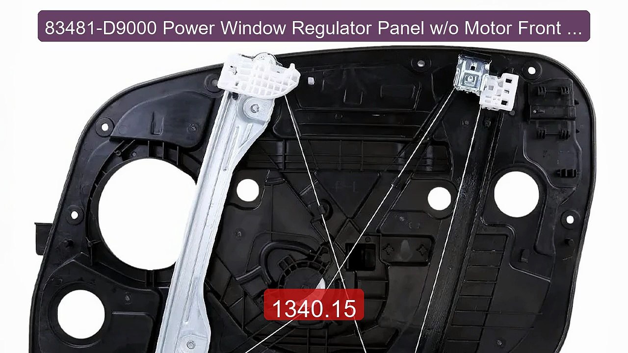 83481-D9000 Power Window Regulator Panel w/o Motor Front Left ... -- Best Buy 2026 | Great Quality!