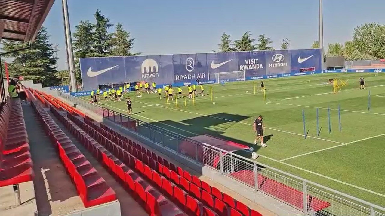 LA VUELTA A LOS ENTRENAMIENTOS DEL ATLETI