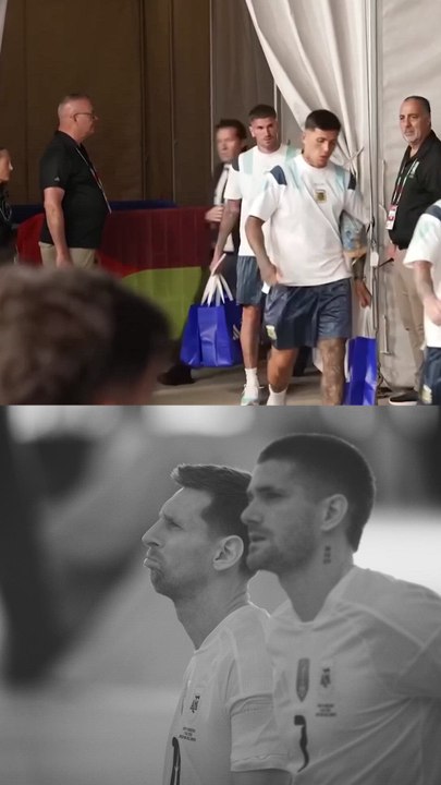 La desolación de Argentina tras perder el Mundial: apática salida de Messi