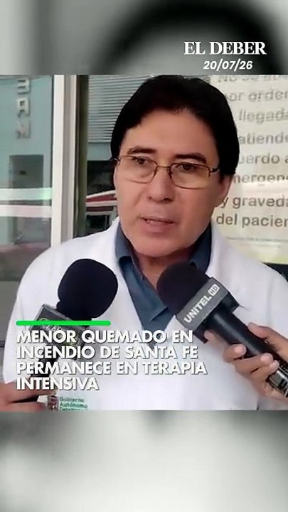 MENOR QUEMADO EN INCENDIO DE SANTA FE PERMANECE EN TERAPIA INTENSIVA