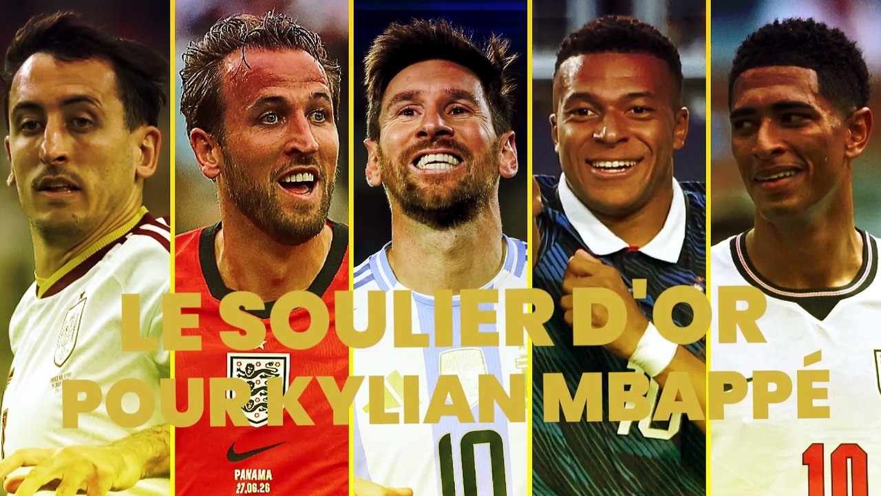 Le Soulier d'Or pour Kylian Mbappé