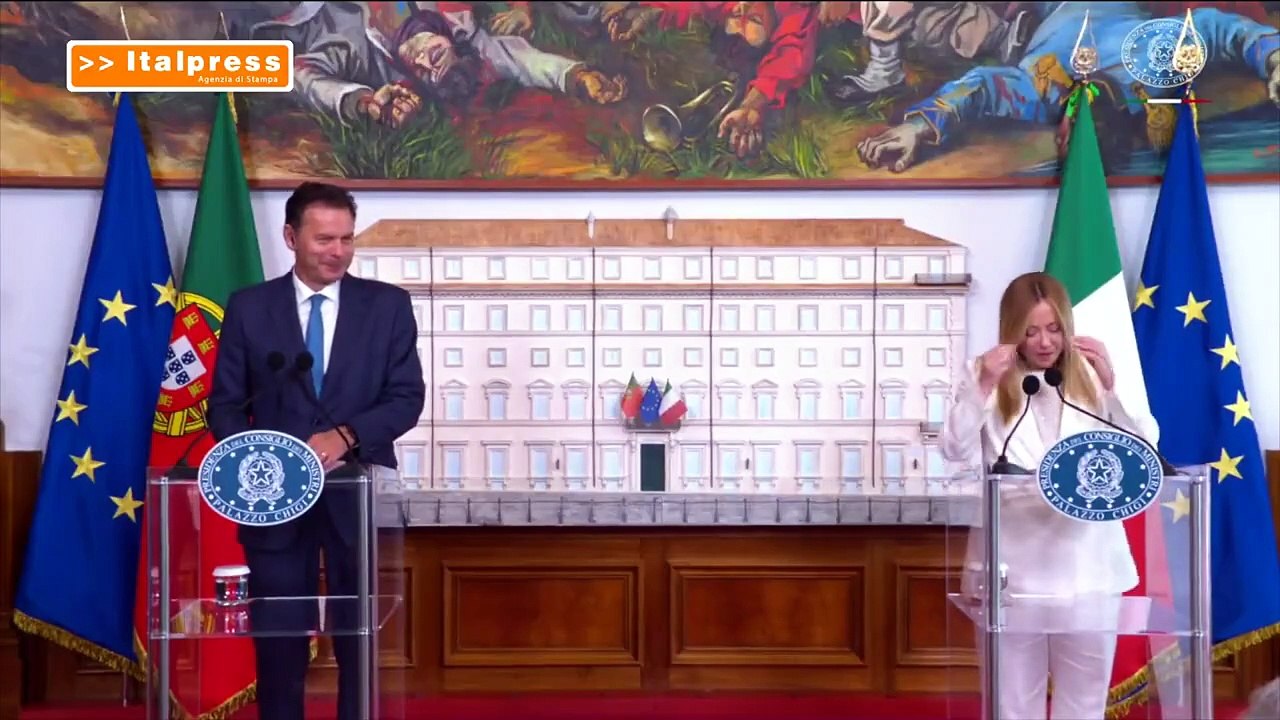 Italia-Portogallo, Meloni "Nuova pagina in collaborazione già solida"