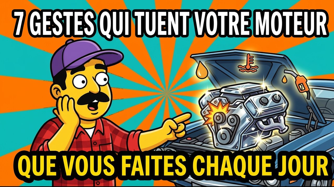 7 erreurs de conduite qui vieillissent votre moteur de 10 ans