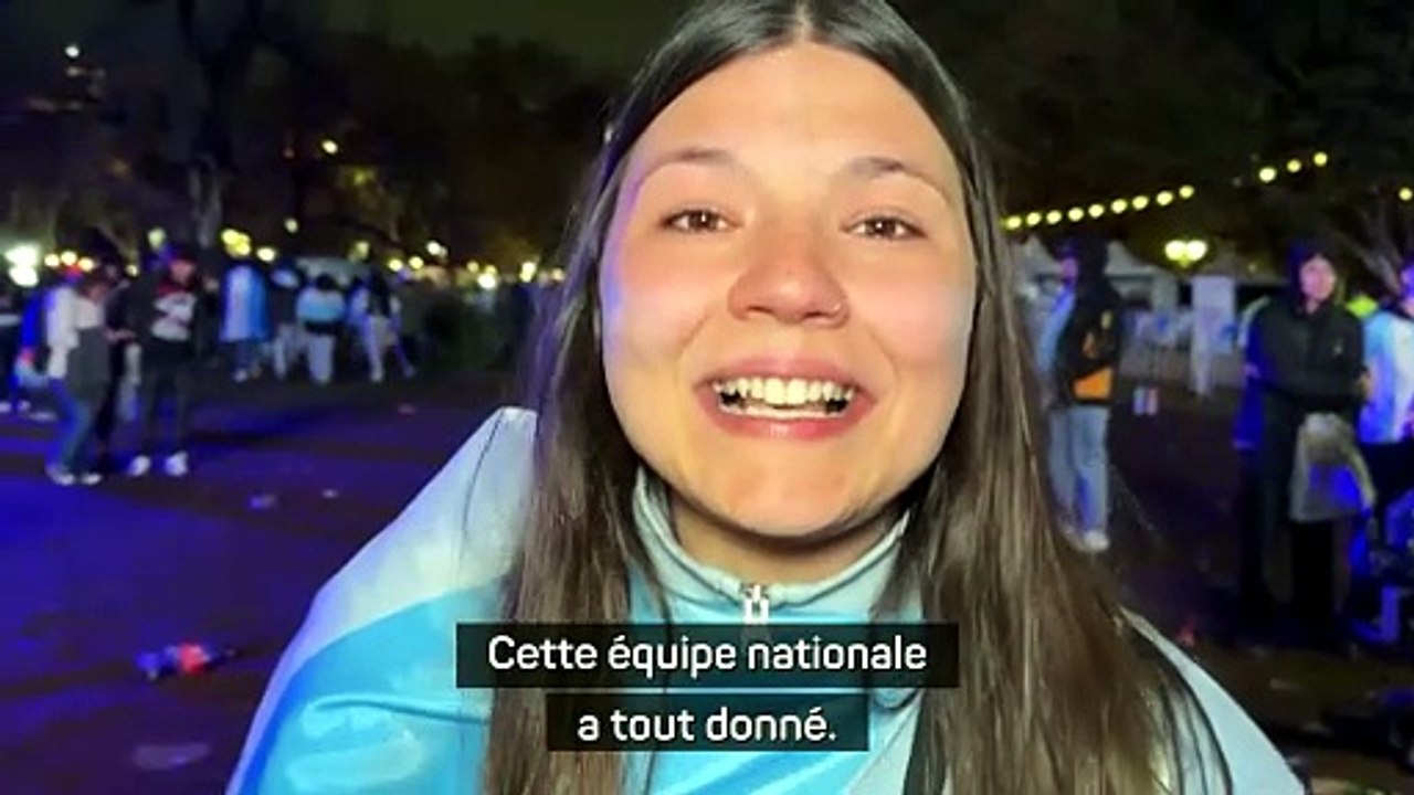 À Buenos Aires, les fans remercient leurs "guerriers qui se sont battus jusqu’au bout"