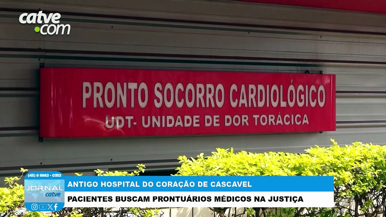 Pacientes ainda aguardam prontuários do Hospital do Coração de Cascavel