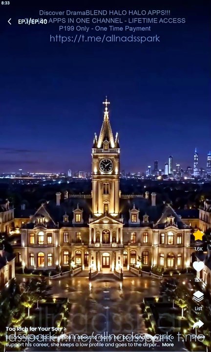 Too rich for your son 💖